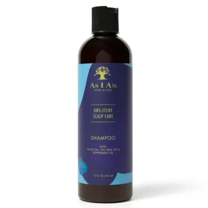 AS I AM Dry and Itchy Tea Tree Oil Champú 355ml